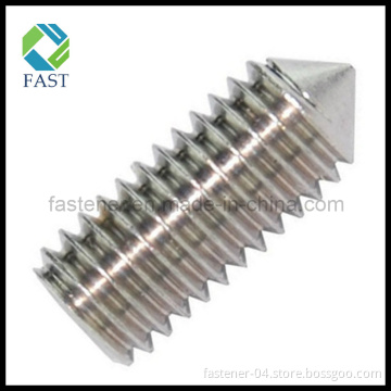 DIN914 Hex Socket Set Screw with Cone Point